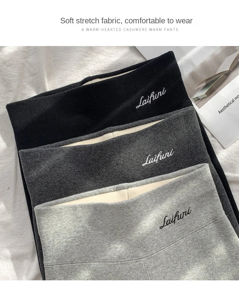 Ultra-Warm Fleece Leggings for Women | High-Waist, Stretchy & Thermal Winter Pants