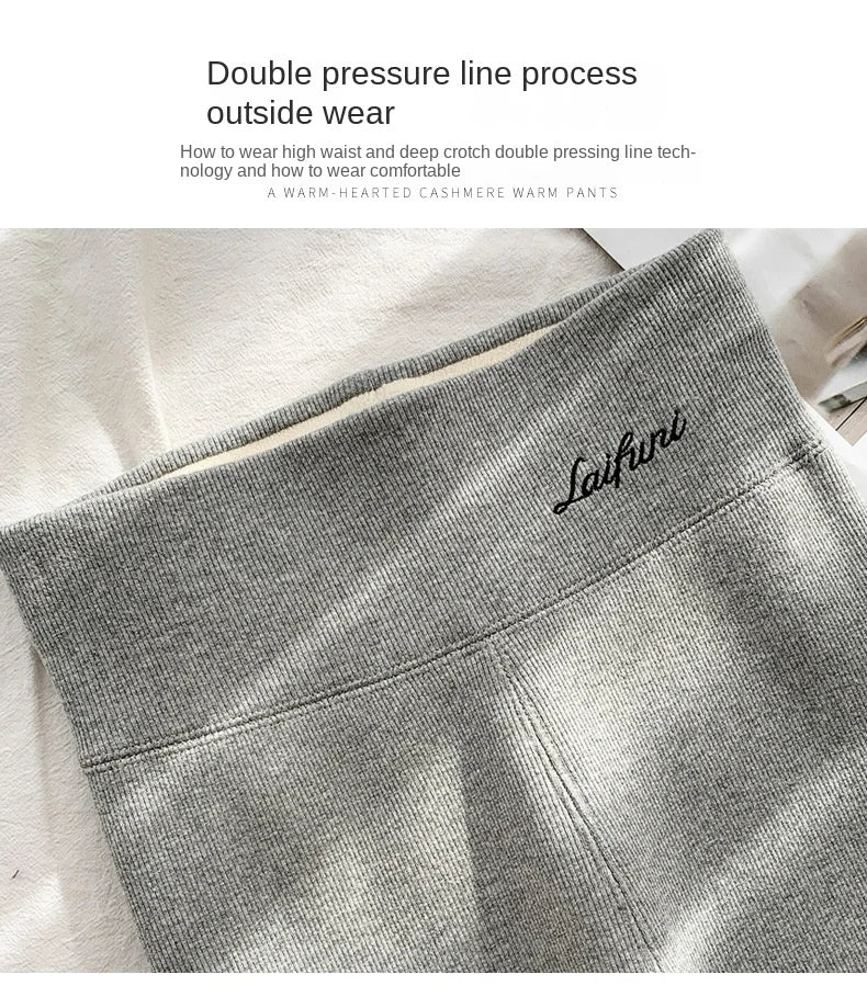 Ultra-Warm Fleece Leggings for Women | High-Waist, Stretchy & Thermal Winter Pants