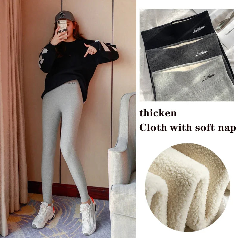Ultra-Warm Fleece Leggings for Women | High-Waist, Stretchy & Thermal Winter Pants